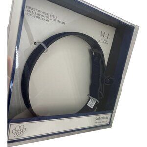 NEW Southern Living 1 Piece M/L Dog Collar Medium/Large 15"-20" Blue